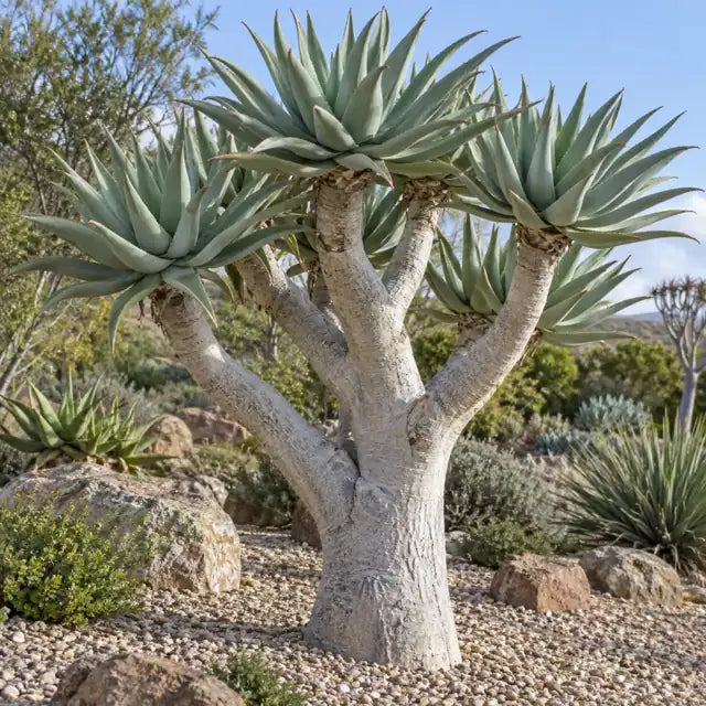 Aloe 'Hercules' â€” AI reference illustration; actual stock varies