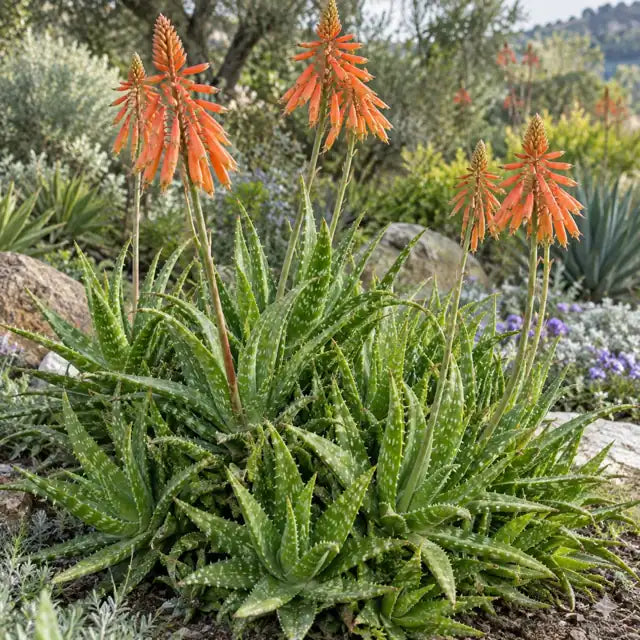 Aloe 'Johnson's Hybrid' â€” AI reference illustration; actual stock varies