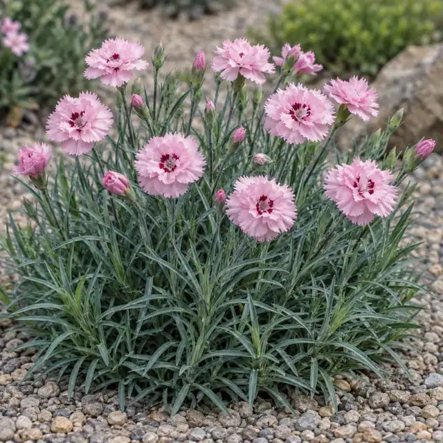Dianthus Selection â€” AI reference illustration; actual stock varies